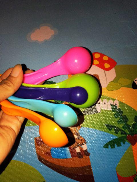 Sendok Takar Set 5 In 1 Warna Warni Ukur Bumbu Dapur Obat Measuring Spoon