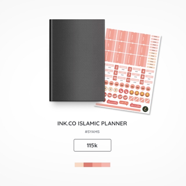 

Ink.co Islamic Planner - SYAMS