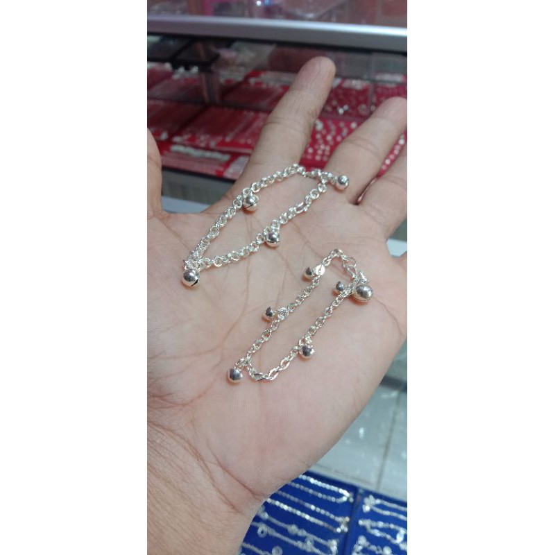 SET GELANG ANAK2 BAHAN PERAK MURNI