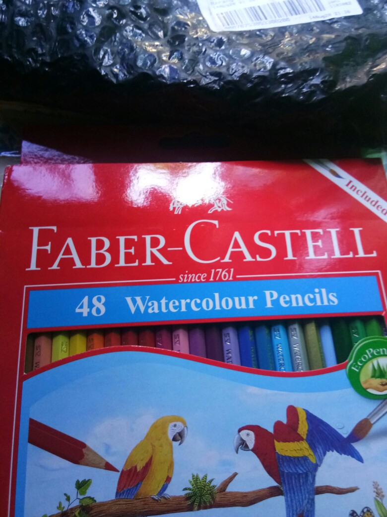 Pensil Warna Water Color Faber Castell 48 Warna Jadi Cat Air Shopee Indonesia