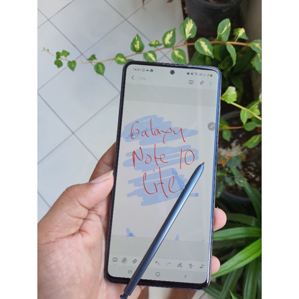 Samsung Galaxy Note 10 Lite pre loved / bekas