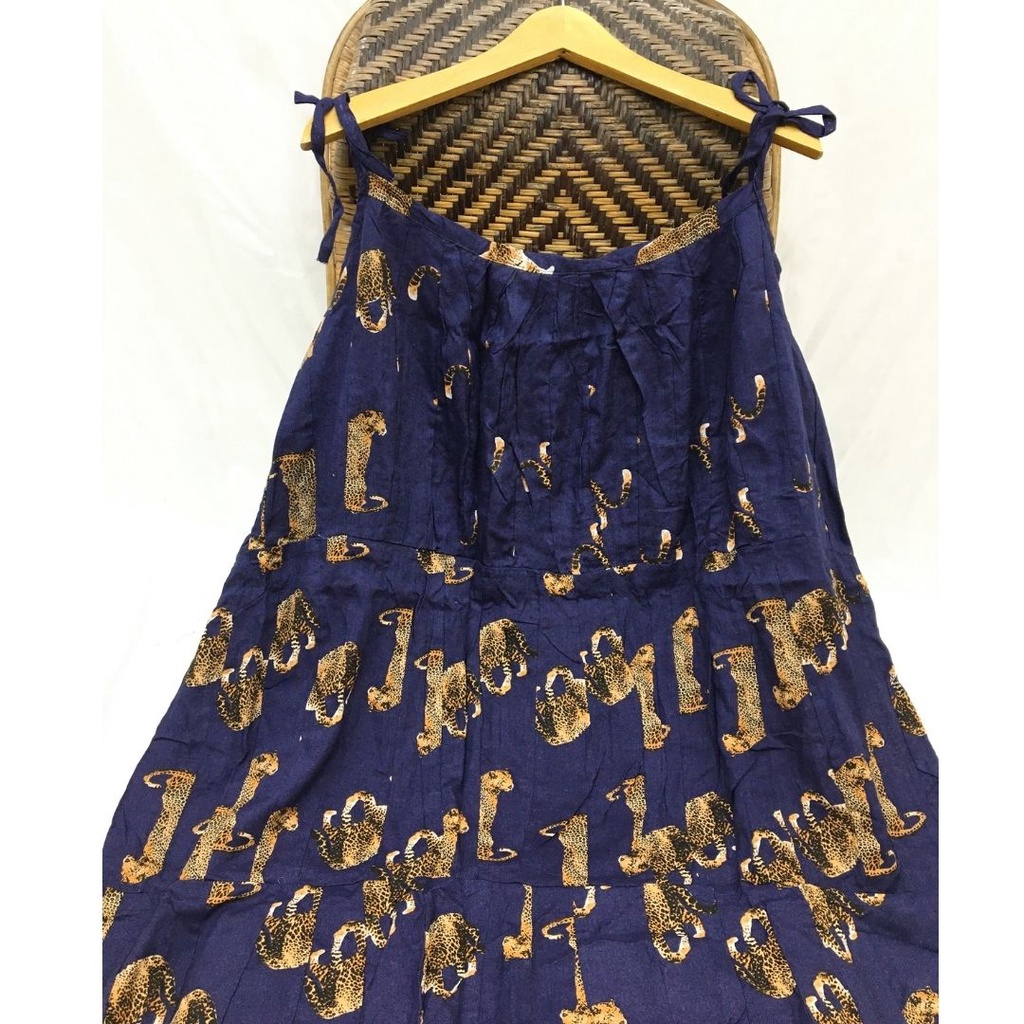 Daster Sambung Viral PART 2 - Daster Payung - Daster Perca - Daster Busui Rayon-tiger blue tl OBRAS