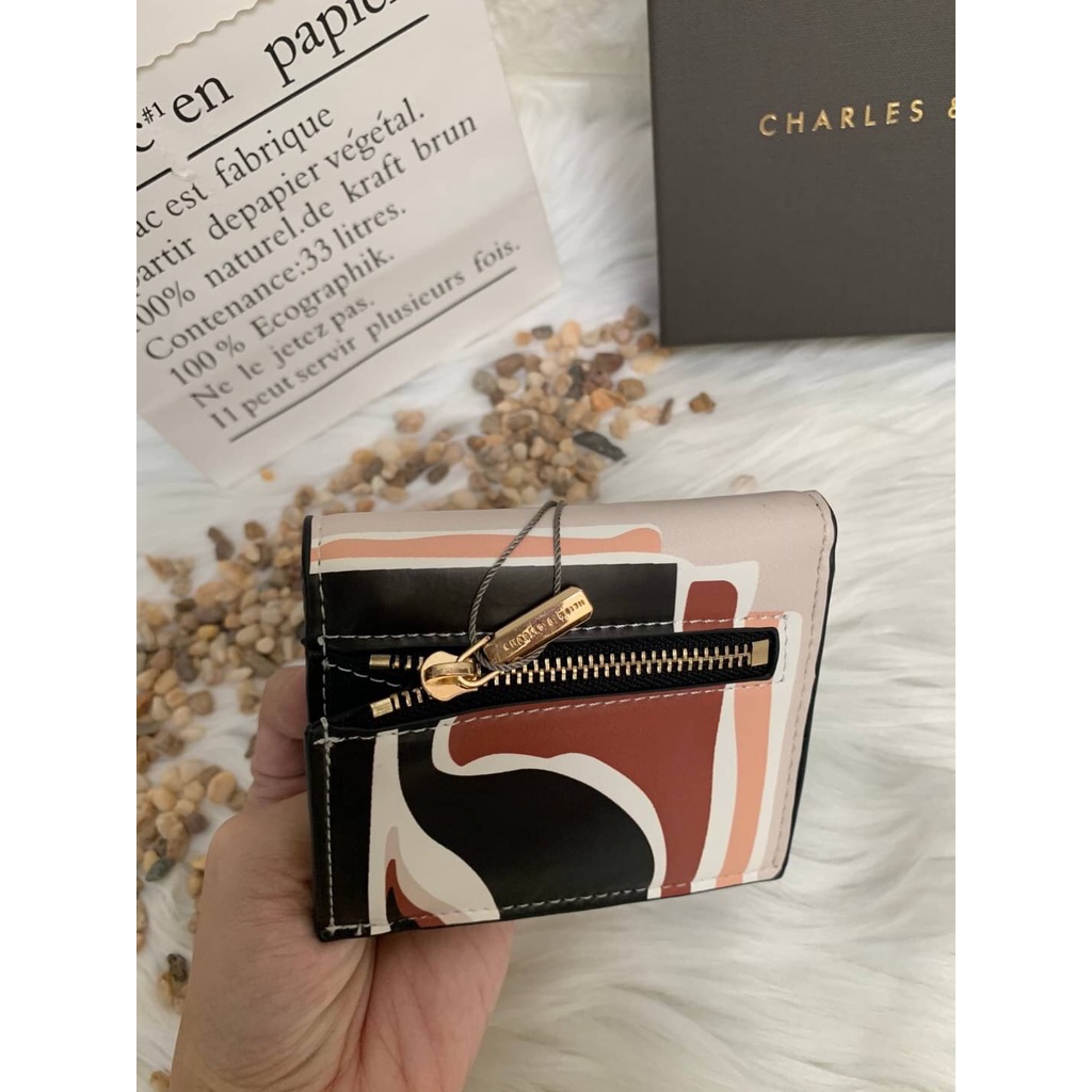 DOMPET CK647 MINI WALLET CROCO | CHARLES & KEITH