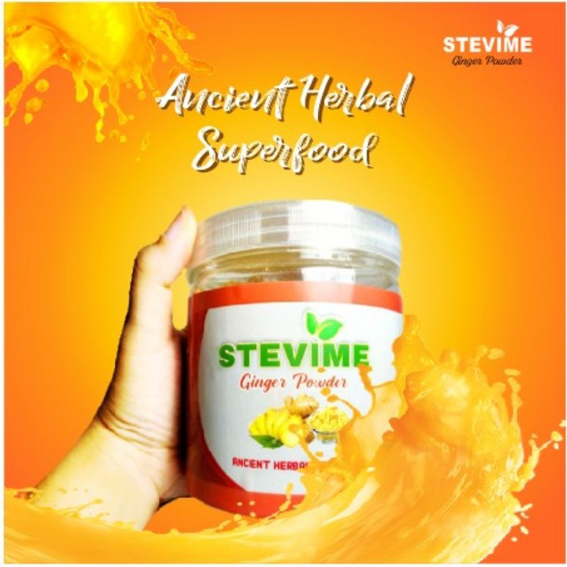 

Gula sehat stevia STEVIME jahe instan