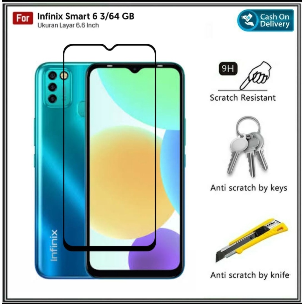 Tempered Glass Infinix Smart 6 3/64 GB Smart 6 HD Smart 6 PLUS Hot 12 Hot 12i Hot 12 PLAY Hot 12 PLA