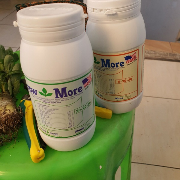 Pupuk cair Growmore organik 202020 454 gr