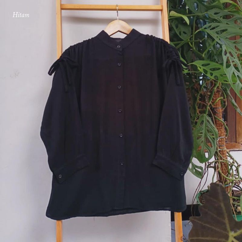 Blouse OVERSIZE SERUT Rayon Crincle - DEVO BLOUSE  //JF576