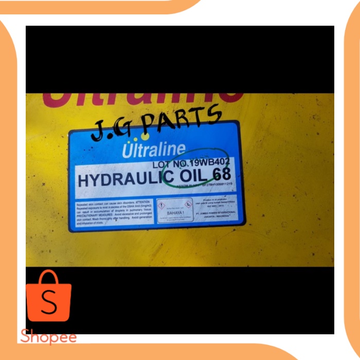 OLI TURALIK 52 SAE 10  OLI 10 HIDROLIK ECERAN LITERAN tools n parts