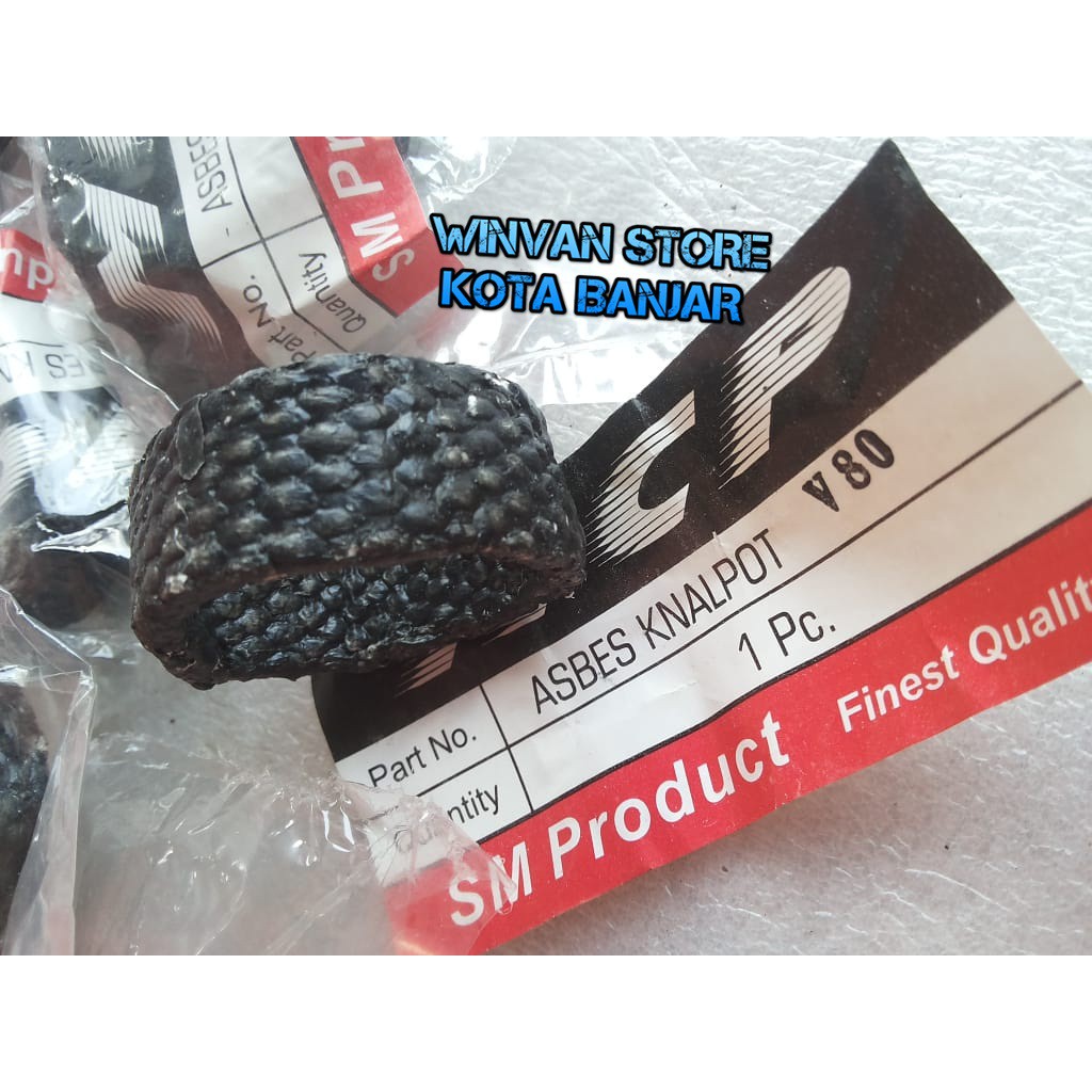 packing paking asbes knalpot sambungan knalpot yamaha v80 v75