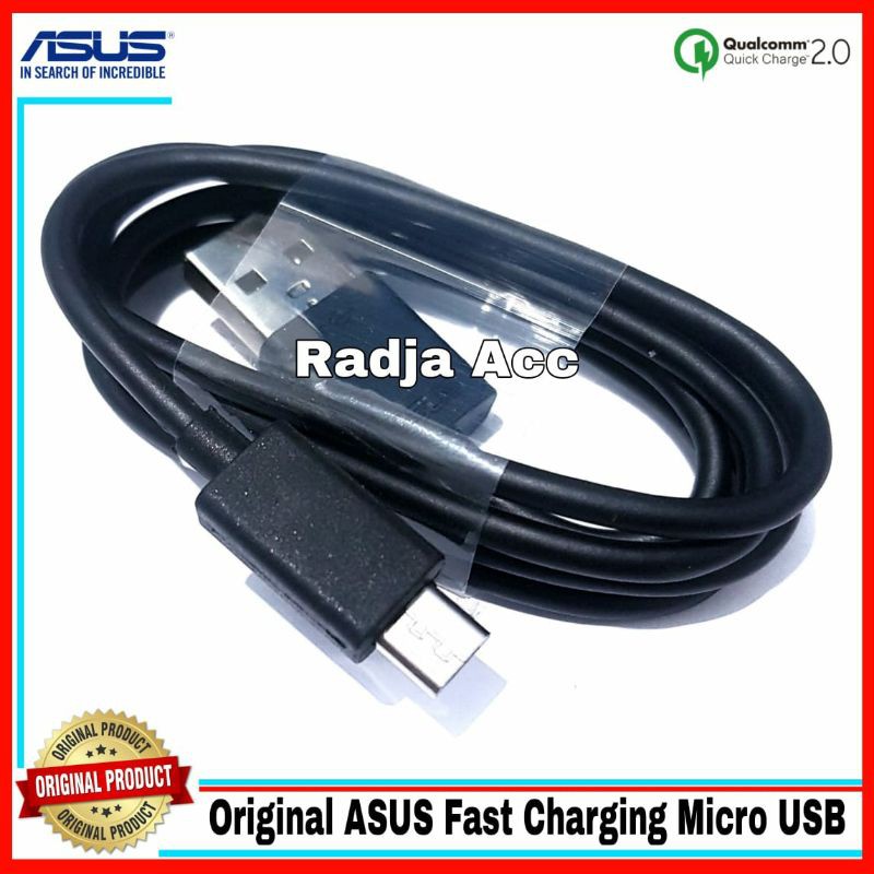 Kabel Data Asus Zenfone 4 Selfie Pro Zoom Original 100% Fast Charging Micro USB Copotan