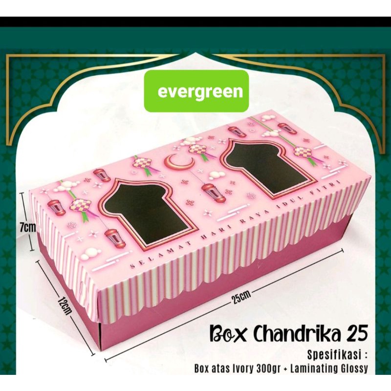 

Chandrika 25 | Box Brownies Hampres | Box kue lebaran Idul Fitri