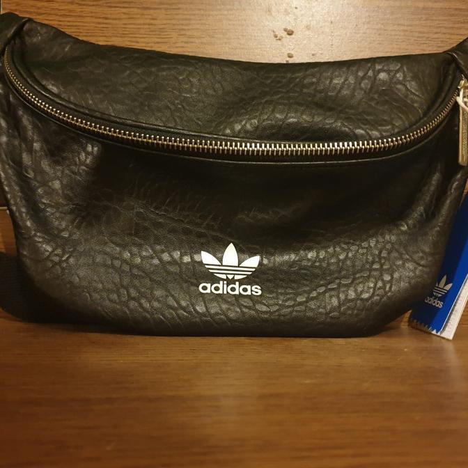 ⭐⭐ TERHEMAT TAS SELEMPANG MURAH WANITA REMAJA⭐⭐ WAISTBAG BUMBAG ADIDAS LEATHER 100% ORI ON