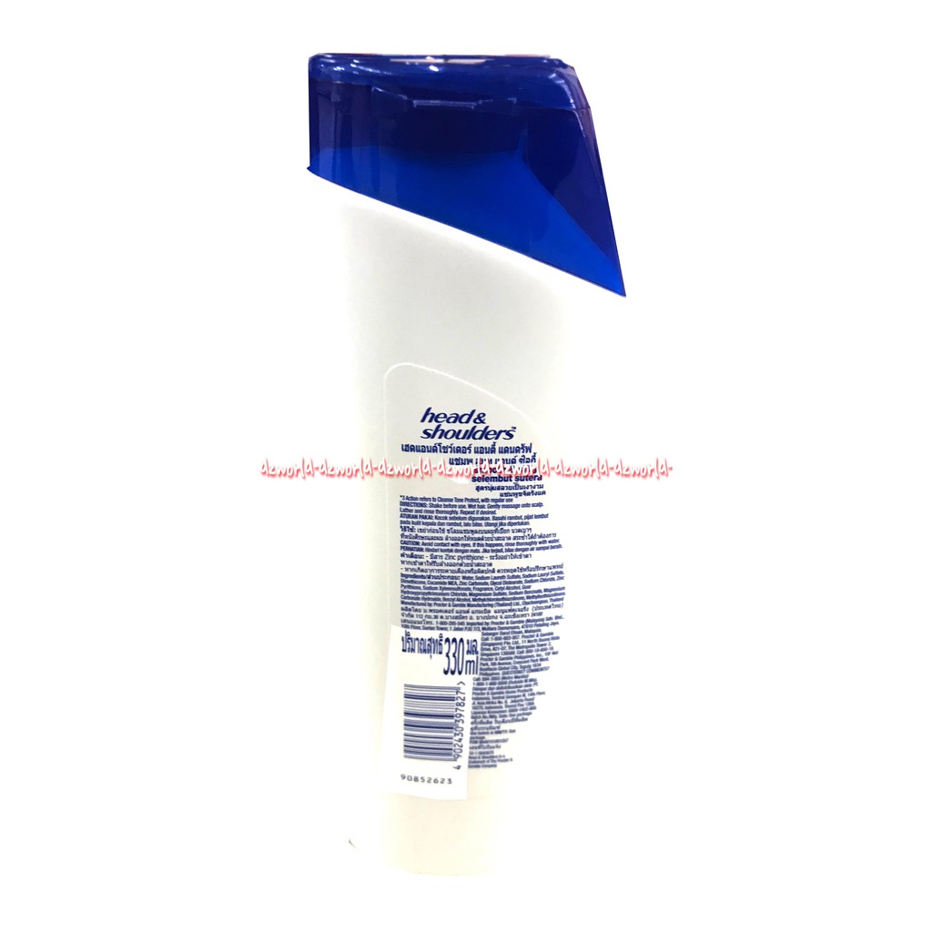 Head &amp; Shoulders Smooth Smooth &amp; Silky 300ml Shampoo Anti Ketombe Sampo Anti Dandruff