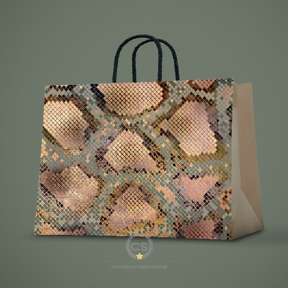 

Paper bag abstrak/tas kado/kertas kado/goodie bag/hampers/tas kertas - 1, M