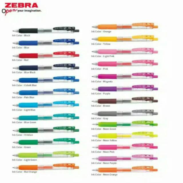 

Pulpen gel Zebra Sarasa Clip 0.5mm