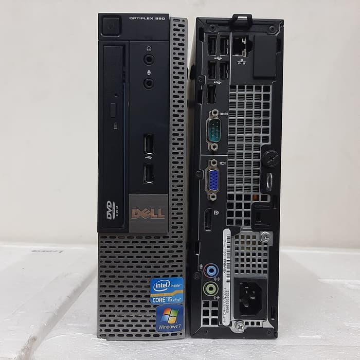 PC komputer/PC dell/PC mini Dell 990/790/9010 sff/Core i5 2400 3.20ghz/4Gb+HDD 320Gb-wins 10 pro murah meriah