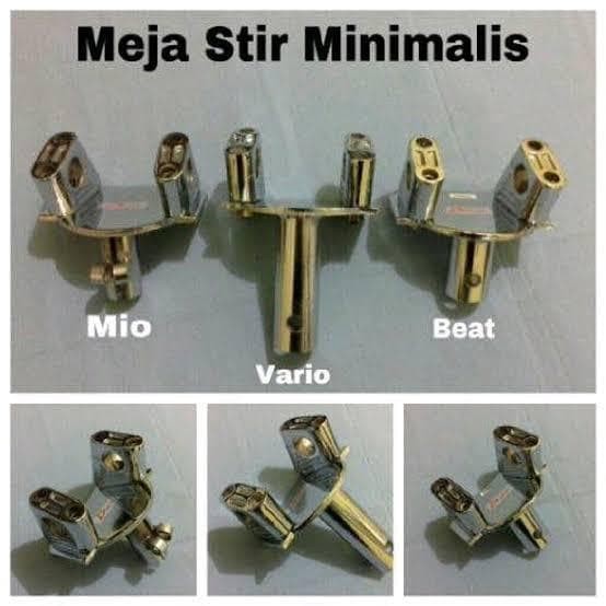 trondol stang meja stir dudukan stang mio beat vario supra jupiter dll meja stir vario meja stir beat meja stir mio meja stir stang motor