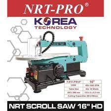 NRT-PRO Mesin Scroll Saw 16 Inch - Gergaji Kayu Akrilik Triplek Berkualitas