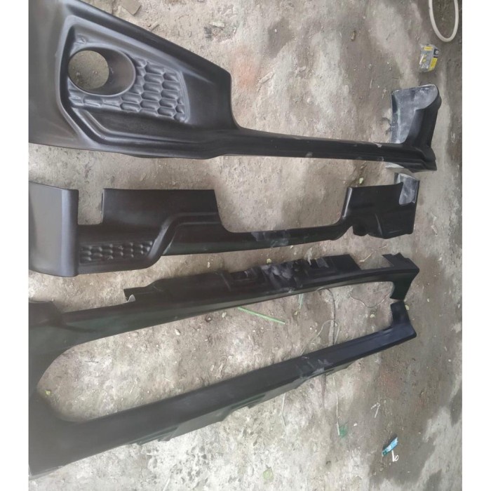 aksesoris mobil BODYKIT toyota yaris TRD 2012 _ 2013TERMURAH GRADE-A tebal-kuat-lentur