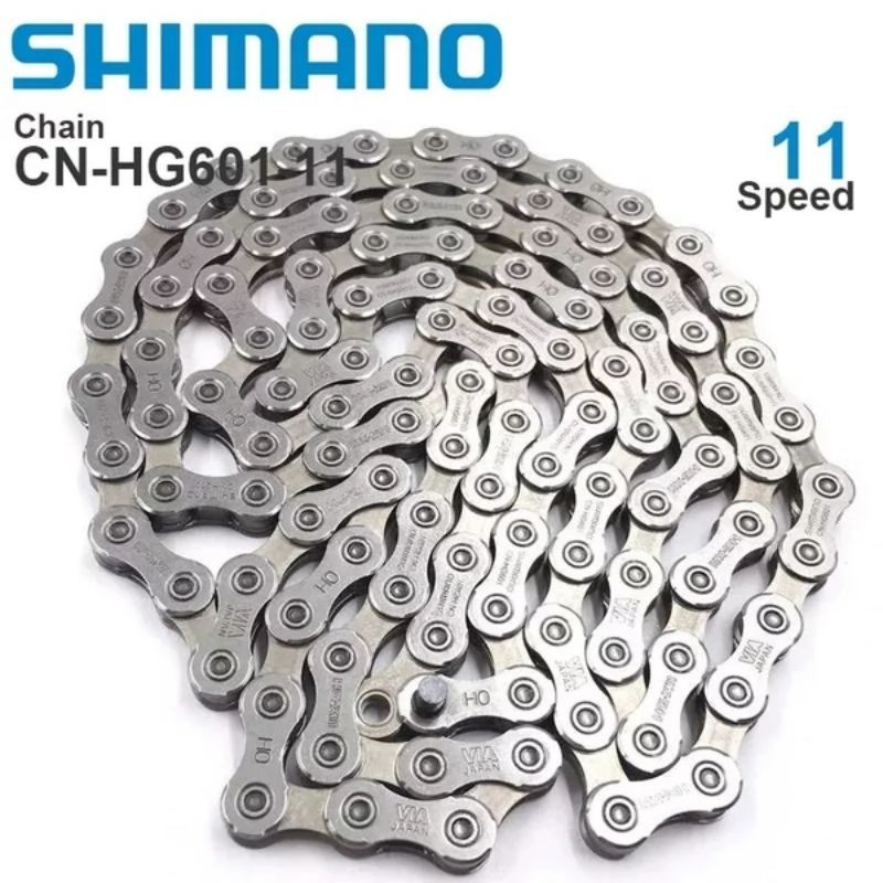 Jual CHAIN RANTAI SEPEDA SHIMANO 105 CN - HG601 11 SPEED HG-X11 | Shopee  Indonesia