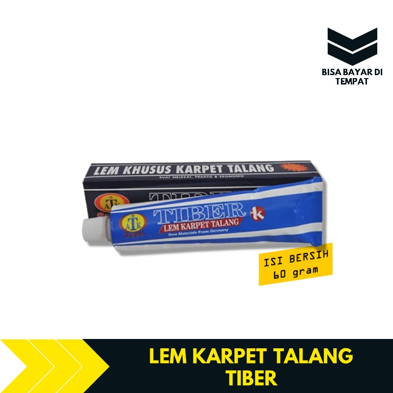 Lem Karpet Talang Air Lem Penyambung Karpet Talang Tube 60 Gram TBA805