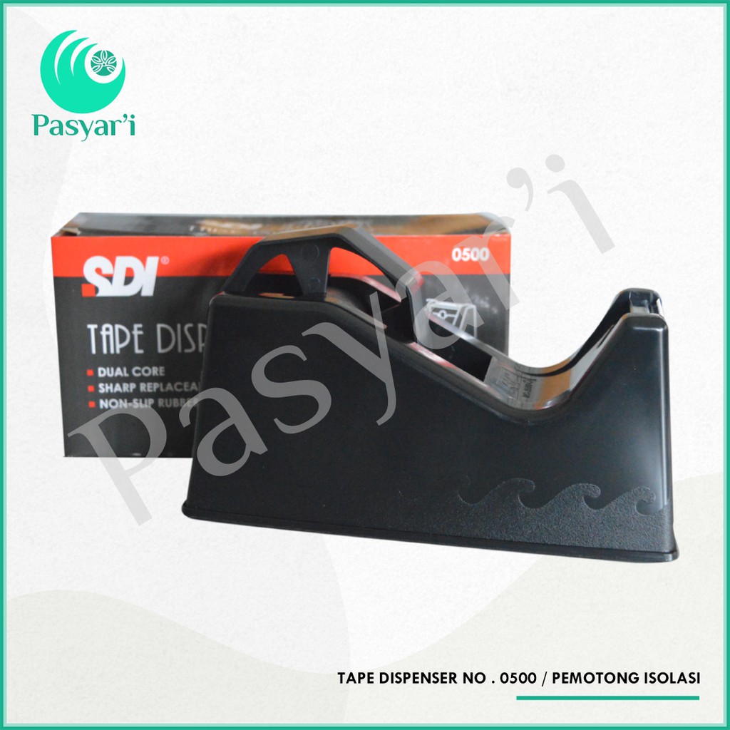 

SDI Tape Dispenser No . 0500 / pemotong isolasi / Tempat Lakban / Solatip