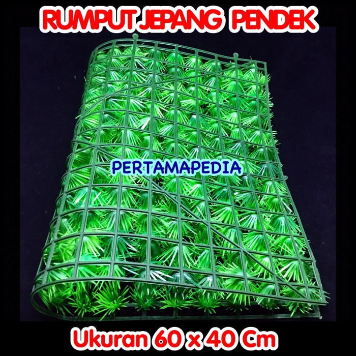RESTOK  RUMPUT PLASTIK/DAUN RAMBAT PLASTIK/BUNGA PLASTIK/OASIS/JEPANG PENDEK BERKUALITAS