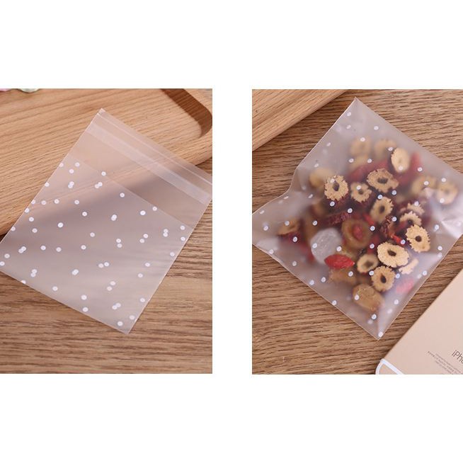 

Plastik Fancy Cookies - Kue - Permen - Accessories Doff Polkadot 10x10