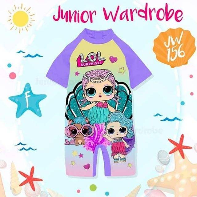 BAJU RENANG ANAK / SWIMWEAR JW 156 LOL