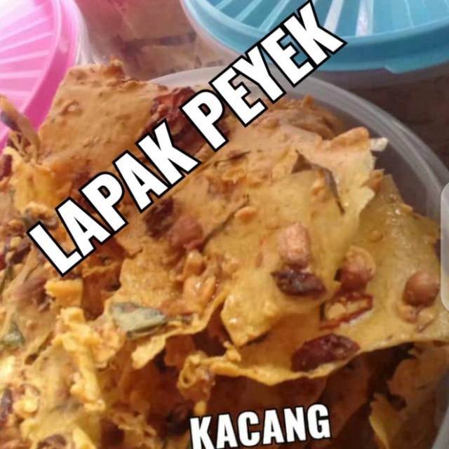 

Peyek kacang pedes mantul