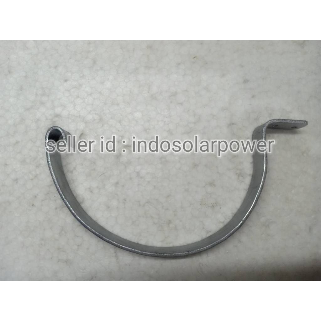 Aneka pilihan Gantungan diameter 6&quot; 6 inch 15 cm Langgeng Maspion clamp klem penjepit holder pegangan untuk talang setengah lingkar 水槽屋頂排水溝管道支架6寸架子 kanal gutter bracket