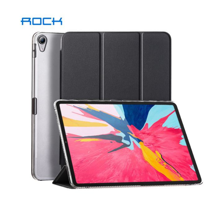 Case Apple iPad Pro 11inch 11 inch 2018 ROCK Protective Smart Cover Original 100%