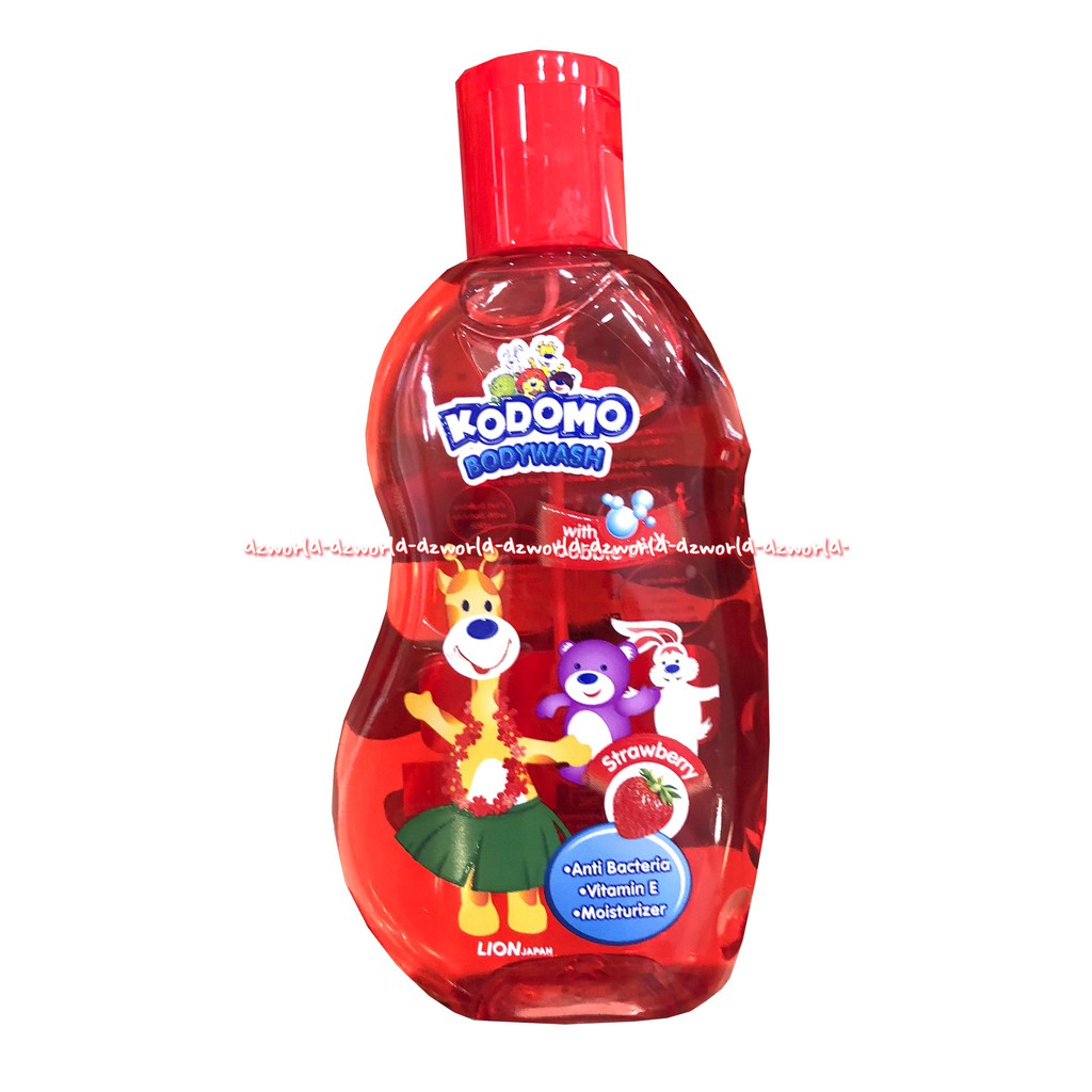 Kodomo Body Wash Bubble Stick Strawberry Sabun Mandi Wangi 200ml