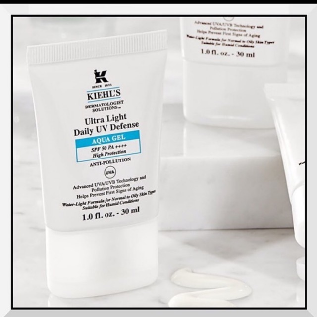 Kiehls ultra light daily uv defense spf 50 Aqua Gel