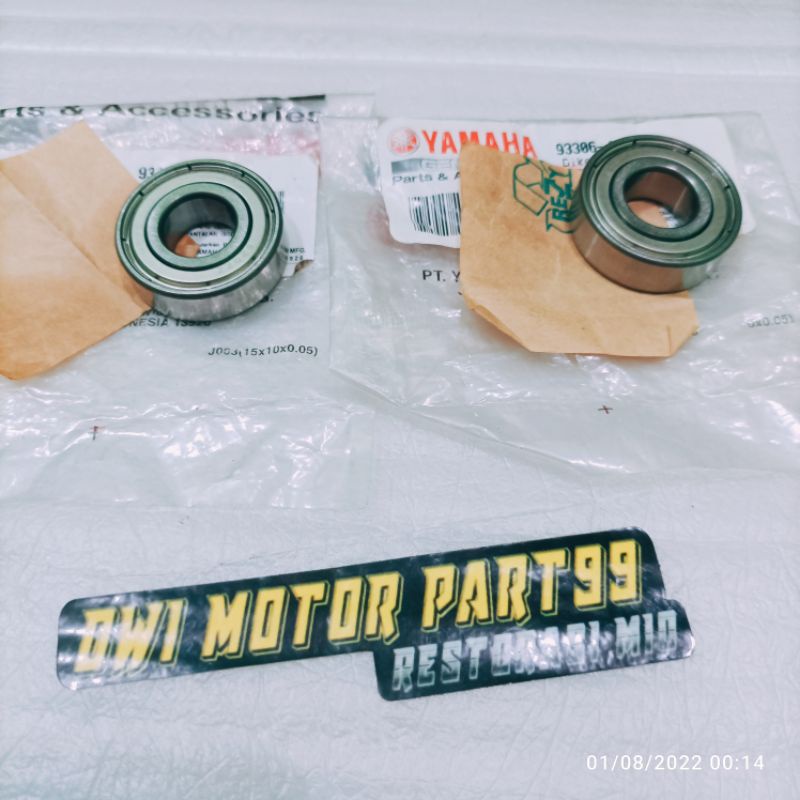 1 SET LAHER BEARING RODA DEPAN XMAX X MAX X-MAX BYSON RX KING ORIGINAL