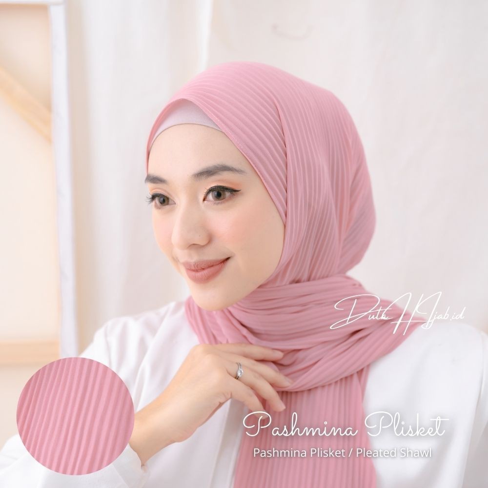 PASHMINA PLISKET  / PASHMINA ALUNA PLISKET / PASHMINA FULL PLISKET