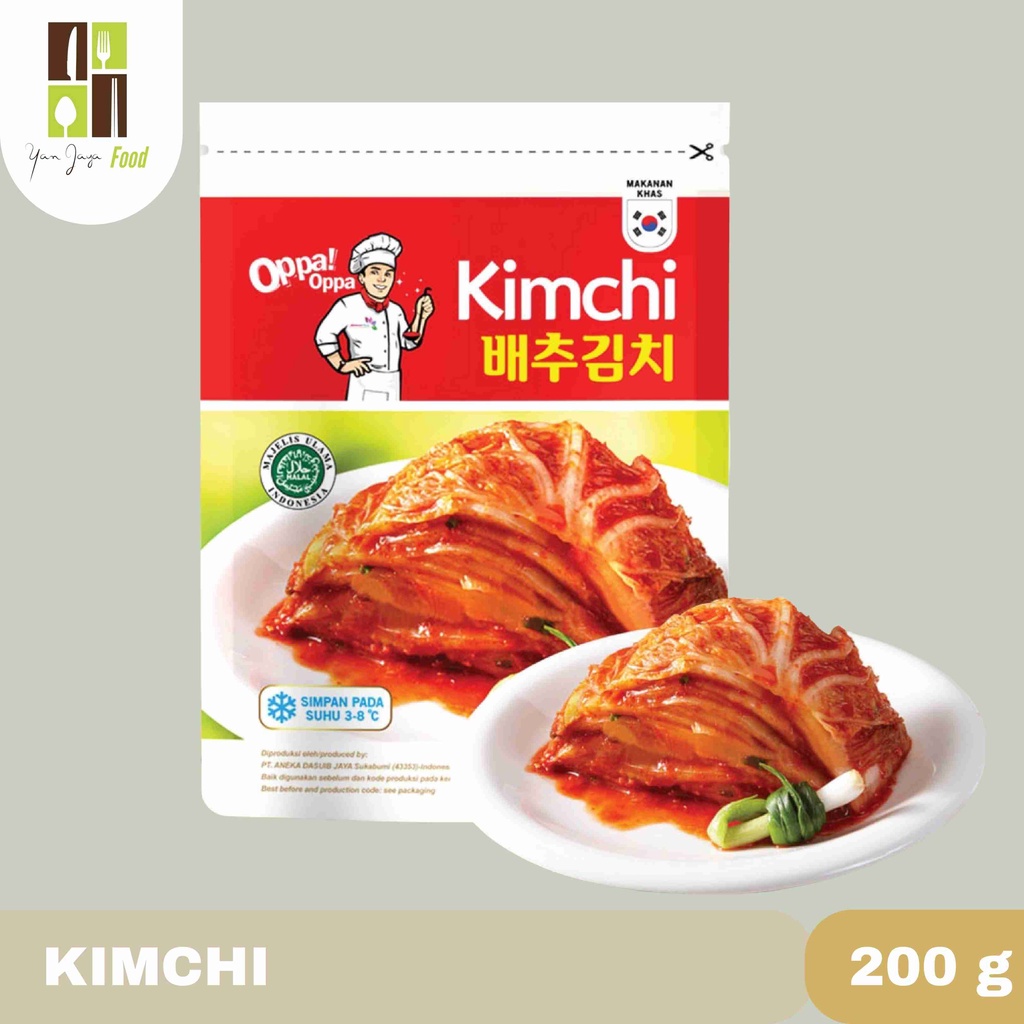 KIMCHI SAWI FRESH/ KIMCHI HALAL/KIMCHI KOREA 200 GR MAKANAN KOREA DRAKOR