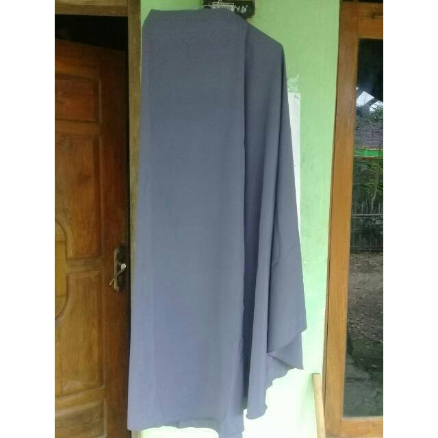 KHIMAR BERGO JUMBO NON PET Set cadar bandana dan cadar tali