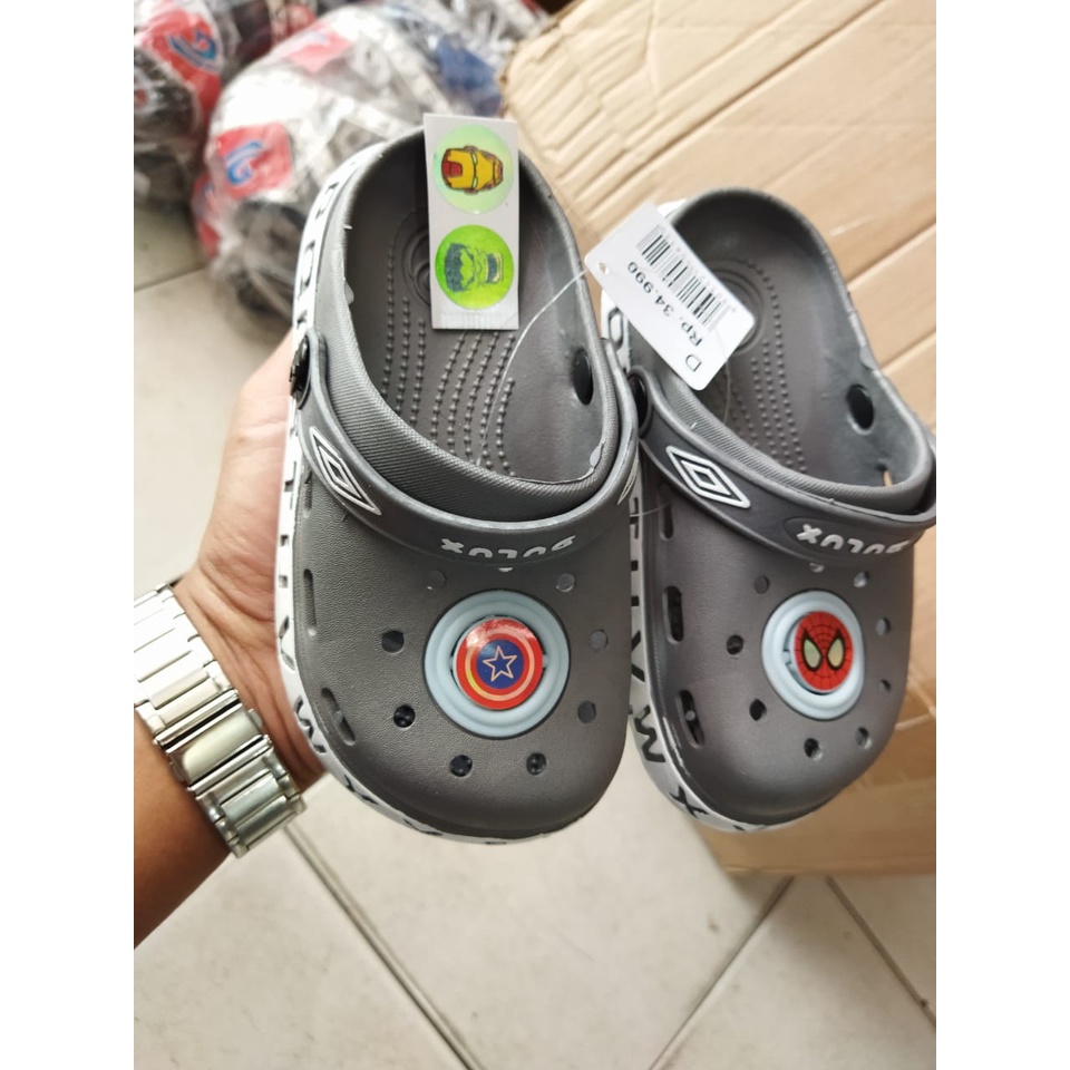 SANDAL SEPATU BAIM ANAK SPYDER CAPTAIN AMERIKA DULUX 080D 25-29/SANDAL ANAK LAKI LAKI