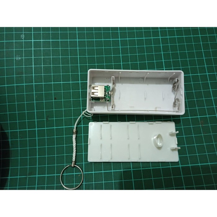 Casing Kasing Modul Powerbank 2 slot Kit Module Power Bank 5v 1A