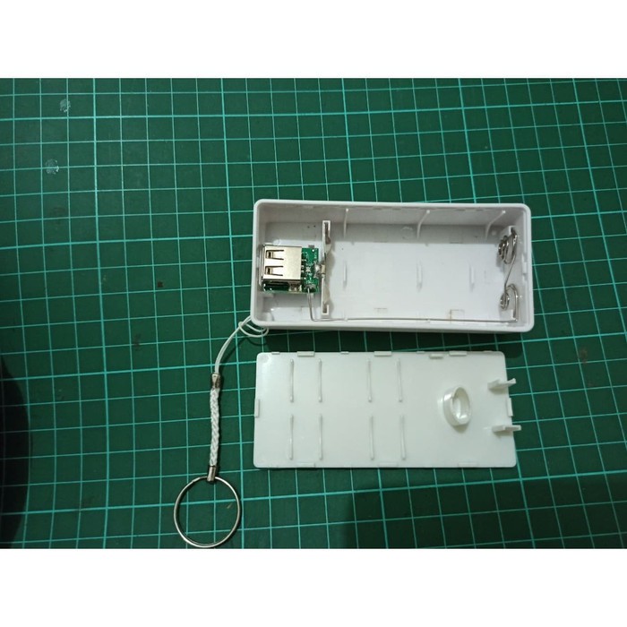 Casing Kasing Modul Powerbank 2 slot Kit Module Power Bank 5v 1A