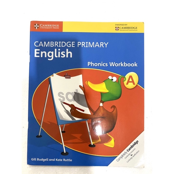 

Cambridge primary 1 english phonics workbook A