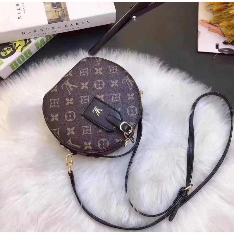 Tas LV_Bulat_Murah_Import_Mini