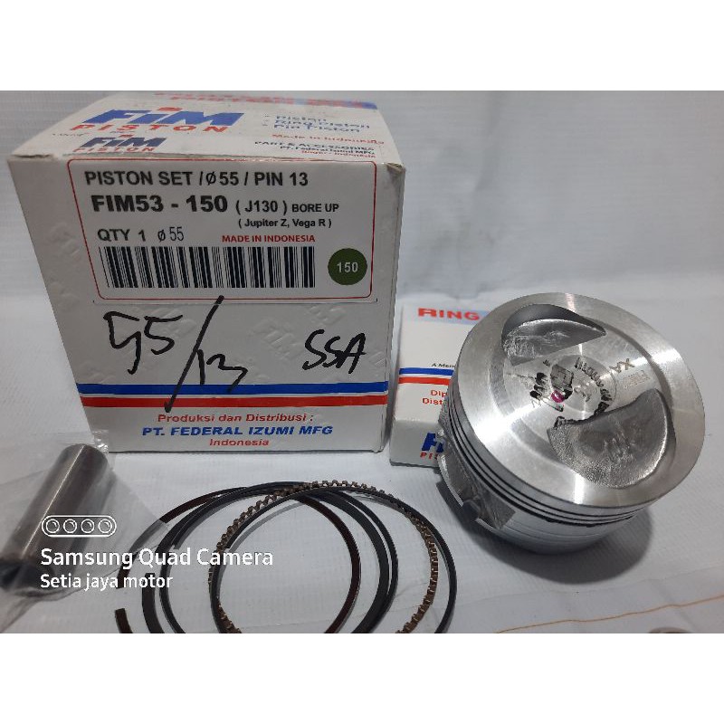 piston fim ukuran 55 pen 13