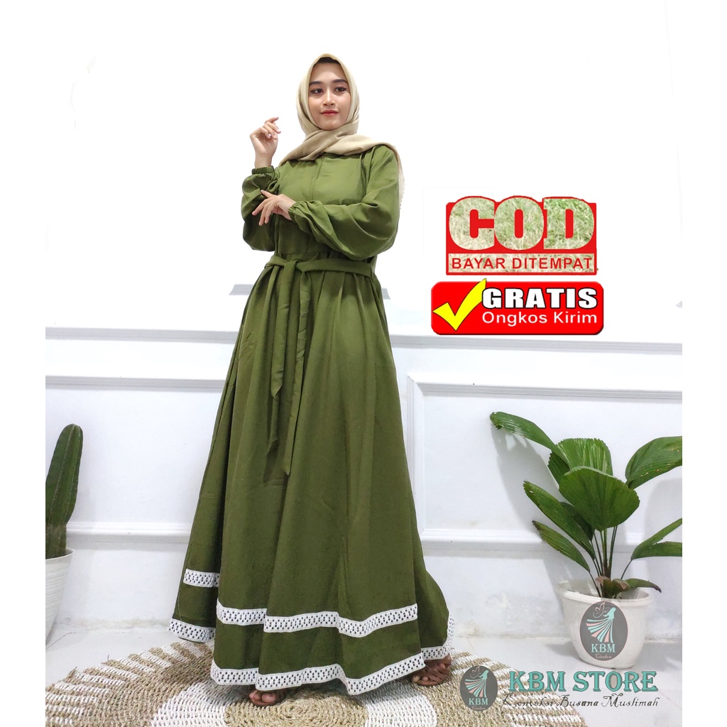 GAMIS POLOS ITY CREPE / GAMIS ITY CREPE RENDA / GAMIS ITY CREPE AKU KARISSA RENDA