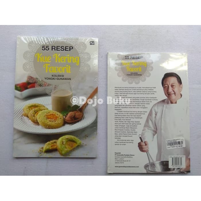 HANYA MENJUAL ASLI  55 Resep Kue Kering Favorit ( Yongki Gunawan)