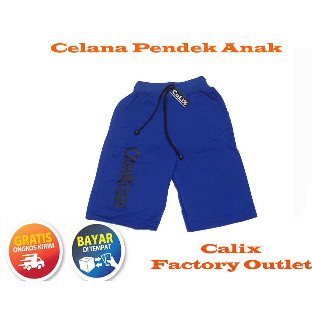 Celana Pendek Anak Bahan Fleece Celana Sport