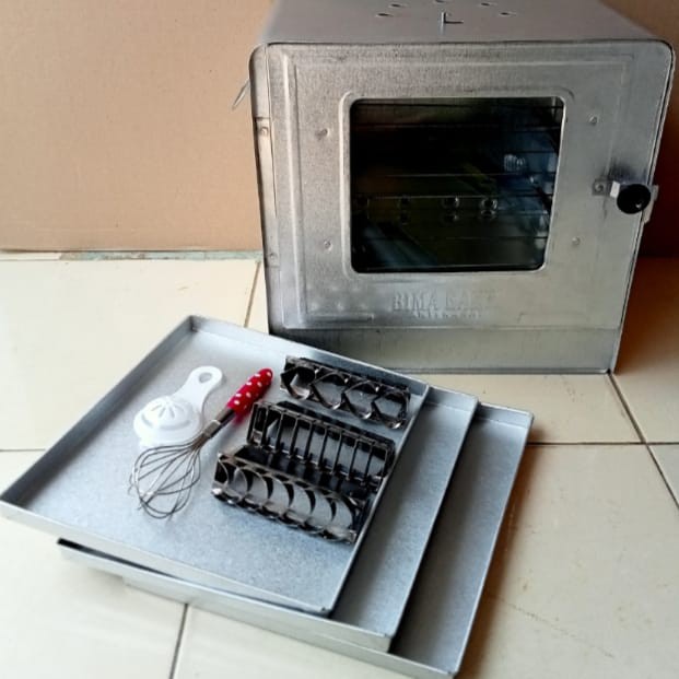 oven kompor oven Bima loyang Kuker 3 kastenggel 3 kocokan dan pemisah telor