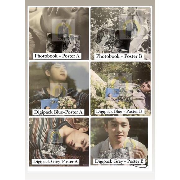 EXO D.O1 - D.O DO KYUNGSOO EMPATHY OFFICIAL POSTER + TUBE