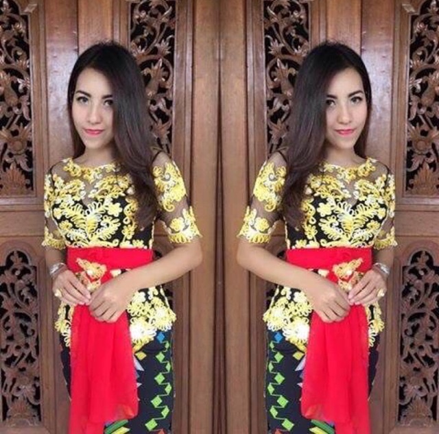 Sale !! Set kebaya jadi modif stik